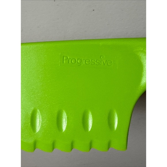 Progressive Green Santoku Chef Knife 11" Scalloped Edge with Sheath - Picture 6 of 6